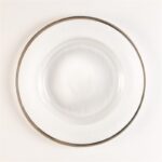 Wholesale glass charger plate PZ-017 product photo